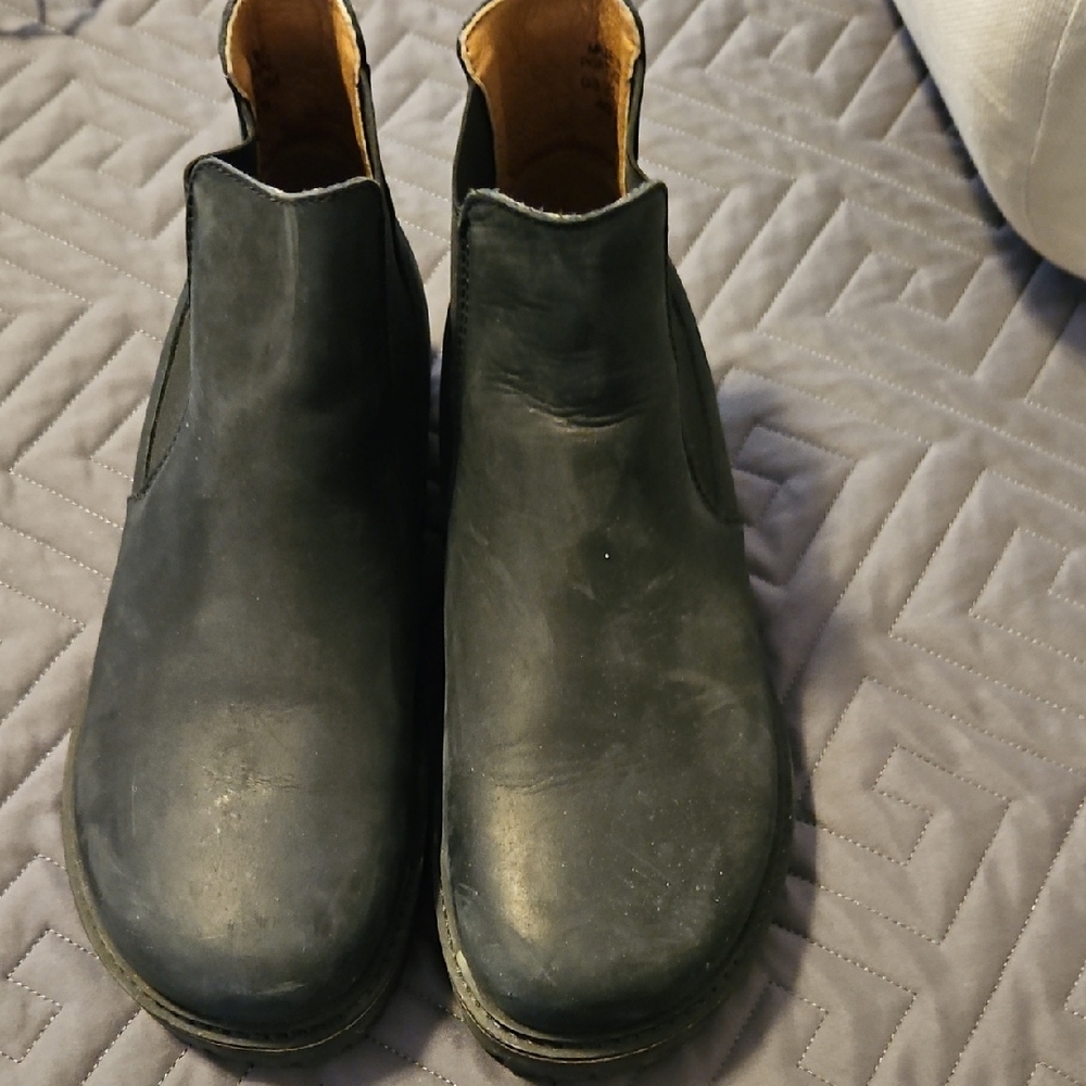 Birkenstock Women's Black Leather Boots